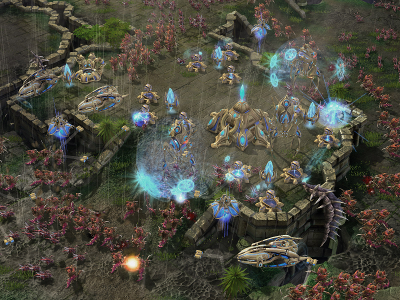 Illustration for article titled We Require More StarCraft II Screen Shots
